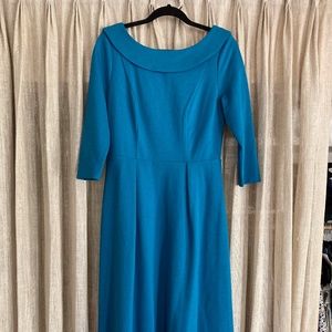 Boden teal dress